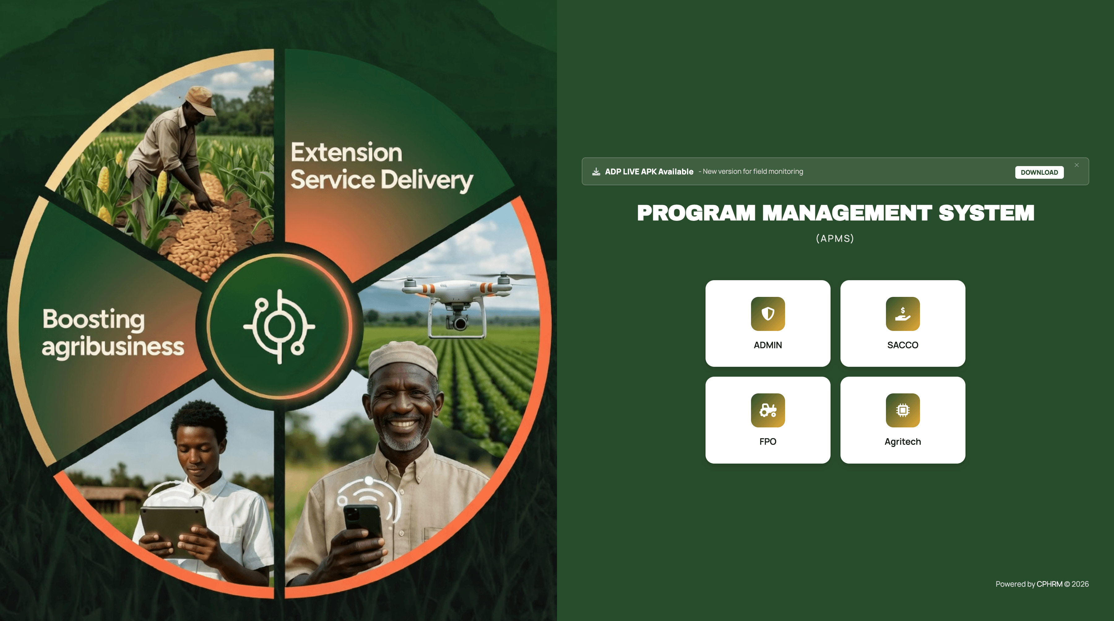 Agripreneur Project Management System (APMS)